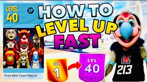 HOW TO LEVEL UP FAST NBA 2K22! BEST REP METHOD to HIT LEVEL 40 & UNLOCK MASCOTS in 1 DAY NBA2K22!