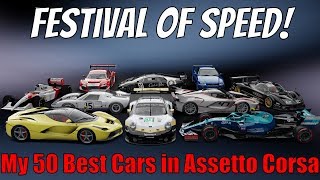 604 Festival of Speed - My 50 Best Cars in Assetto Corsa