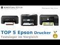 Die besten Epson Drucker 2021 (TOP 5) 🥇 Testsieger im Vergleich (gut und günstig)