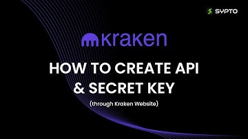 Kraken - How to create API Keys | Website