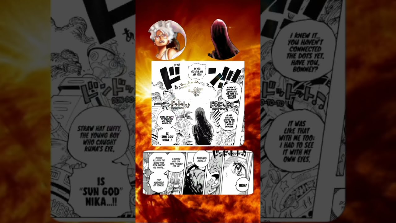 Bonney Finally See S The Legend Sun God Nika Luffy