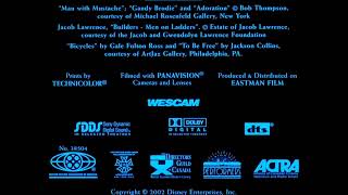 Walt Disney Pictures Snow Dogs 2002 Closing