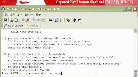 How to Change Hostname In Linux Without Rebooting PC (Usman Shahzad)