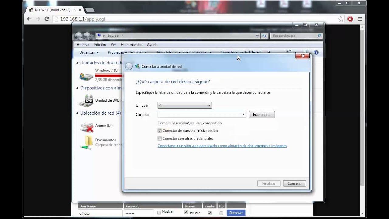 Share usb storage device on dd wrt tp link tl wdr3600 n600 youtube