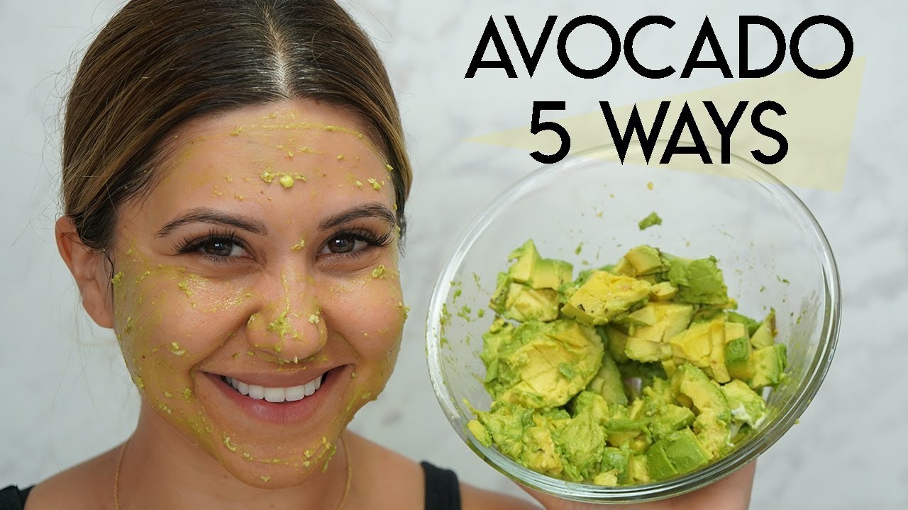 5 Avocado Masks That Will Change Your Life - And All The Benefits! - YouTube