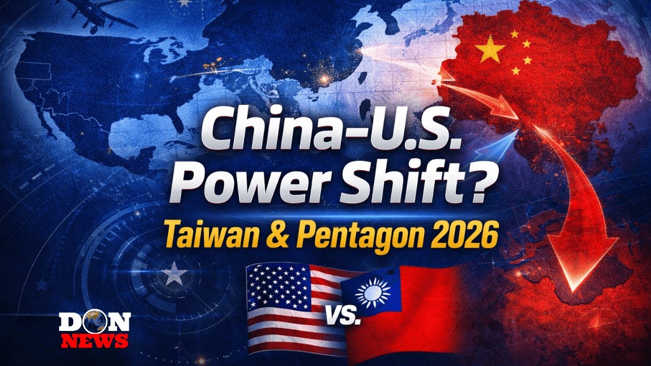 Is the China–U S  Power Balance Shifting  Taiwan, Pentagon & Global Strategy 2026 Explained