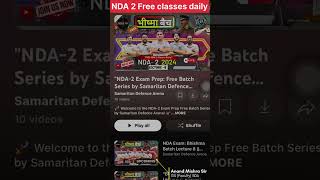 "FREE NDA 2 Classes Daily 3 to 7 pm !" #nda  #nda2preparation #ndaexam