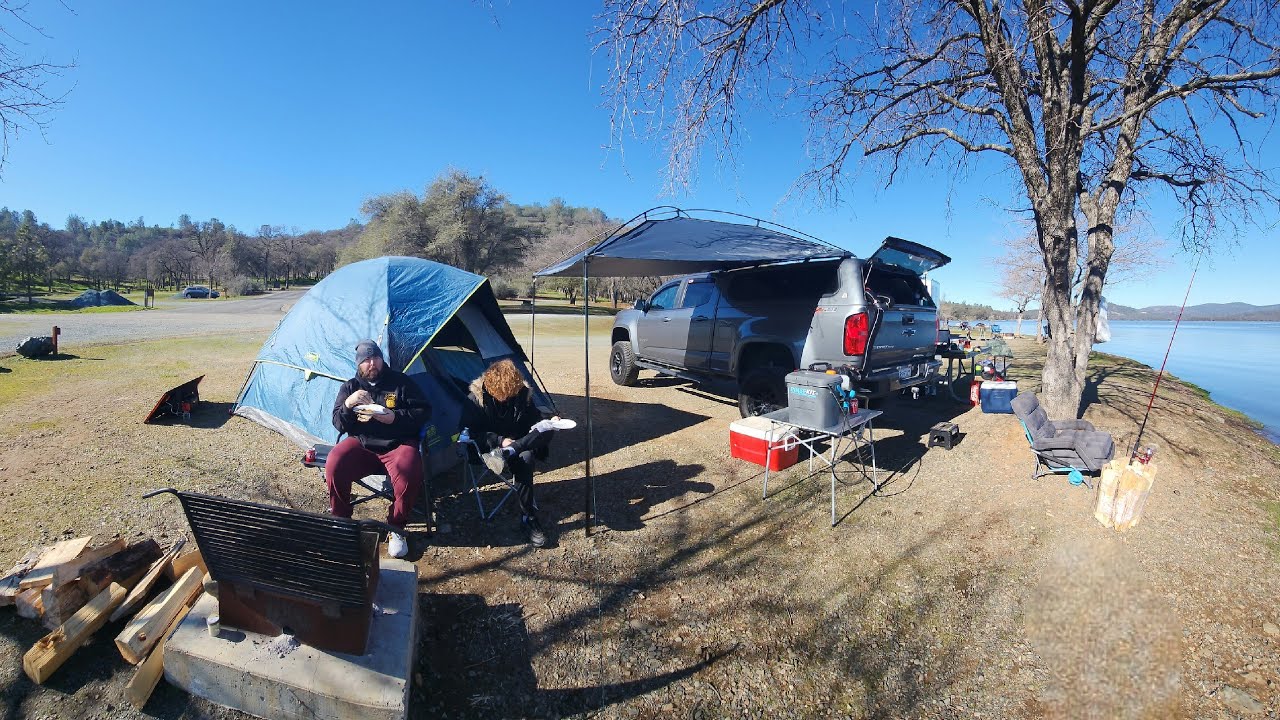 Truck camping Collins lake YouTube