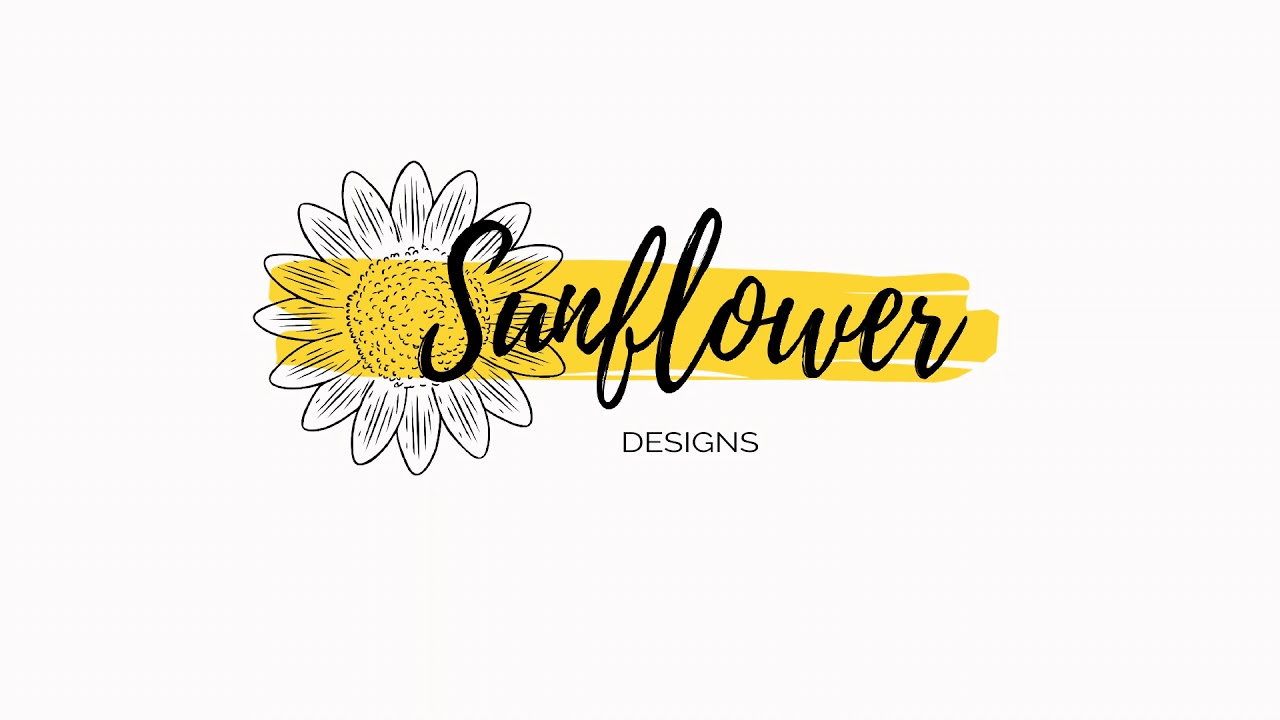 Sunflower Design Animated logo
