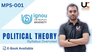 Political Theory MPS-001 Syllabus & Important Topics| IGNOU Exam Power Dose 2023