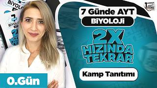 0. Gün / 2X Hızında AYT Biyoloji Tekrar Kampı🧬