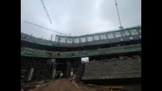 Talanta stadium today update. CANOPY  WORK TO STRAT ANYTIME  FROM NOW.95% OF TERRACES  WORK DONE