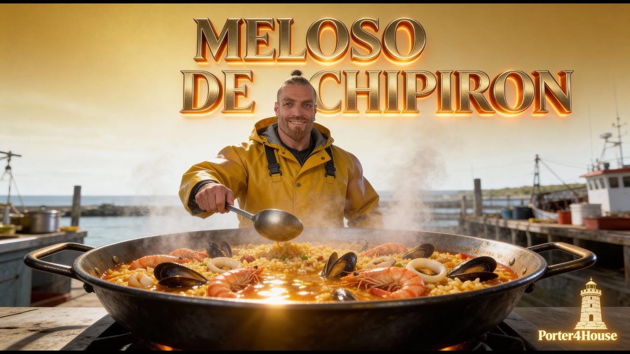 Arroz meloso de chipirones y gambones | Cocina de mar para comer bien