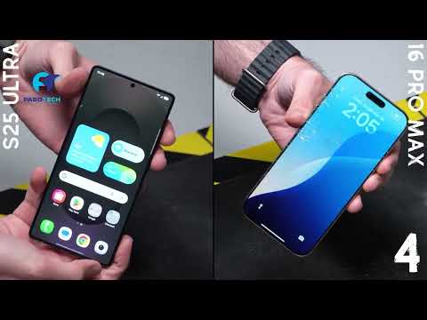 Before Buying Galaxy S25 Ultra vs. iPhone 16 Pro Max Drop Test