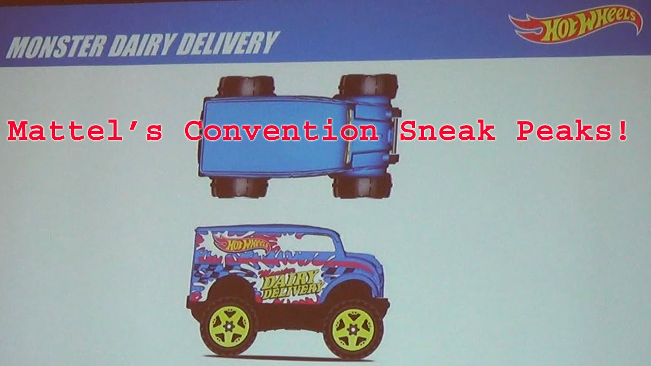 Hot Wheels Convention Sneak Peaks 2014, 2015 New Products YouTube