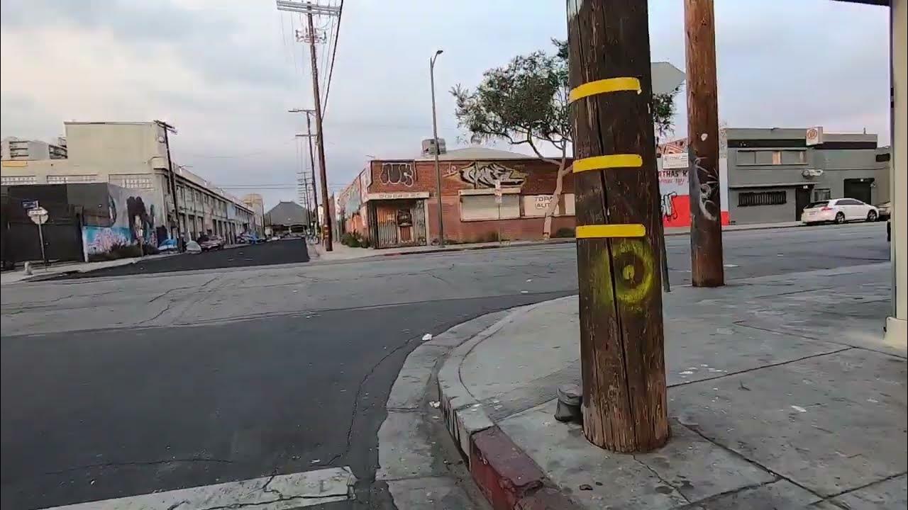 LOS ANGELES SKID ROW / HOMELESS SLUM YouTube