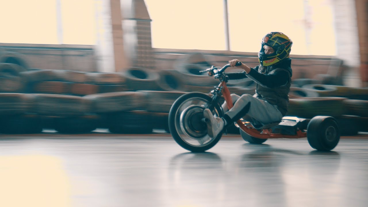 Drift trike track YouTube