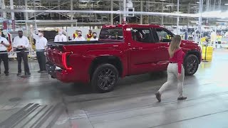 Production cut at San Antonio Toyota plant demonstrate auto industry's continued struggles