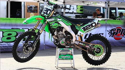 Inside Cooper Abbott's Factory DA8 Kawasaki KX270F - Bikes of Endurocross