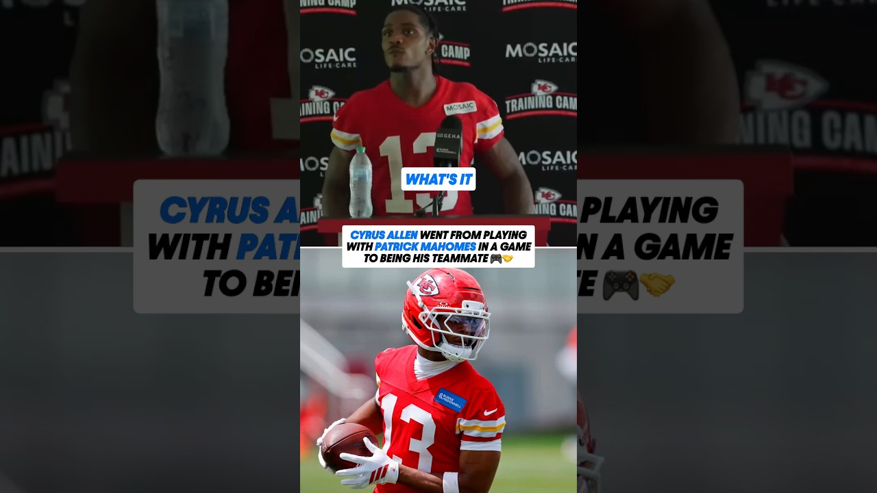 From Madden to the practice field 🥹🎮