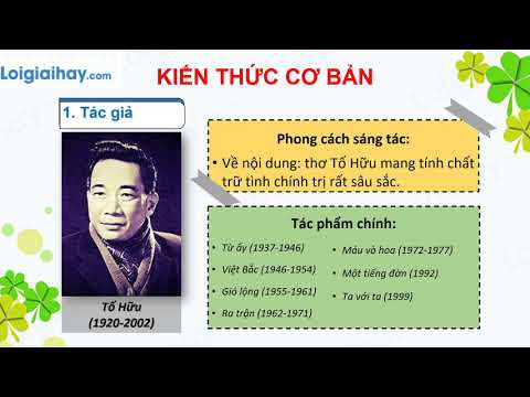 Video Soạn bài Việt Bắc (tác phẩm) trang 109 SGK Ngữ văn 12... - youtube
