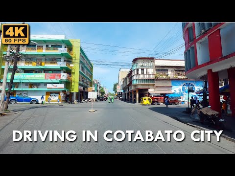 Tuesday Morning Drive | Driving in Cotabato City | Daily Travel 217 | 4K UltraHD 60fps