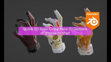BSLIVE Quick 3D Scan using FACE ID Camera of iPad or iPhone