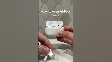 How to open AirPods Pro 2nd Generation.