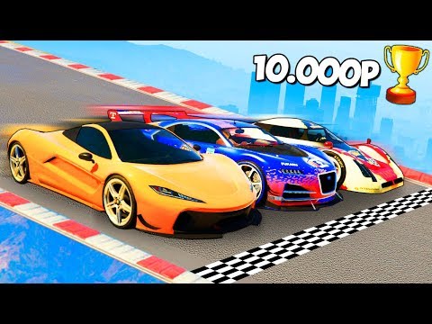 Видео: ПЕРВЫЙ КТО ФИНИШИРУЕТ ПОЛУЧАЕТ 10.000 РУБЛЕЙ В GTA 5 ONLINE