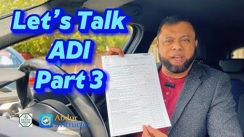 Let’s Talk About ADI Part 3 Test | Your Teaching Skills | Teaching Ability!