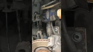 Front Shock Absorber Changing #diy #mechanic #peugeot #automobile #shorts