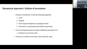 ’t Hooft Anomaly Detection in 2+1d Lattice Systems - Wilbur Shirley