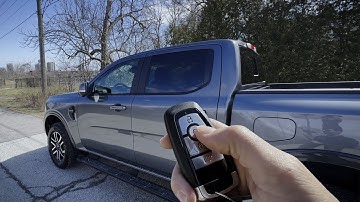 Keyfob Tricks and Remote Start in the Ford Ranger and how to set them up (2024-2025)
