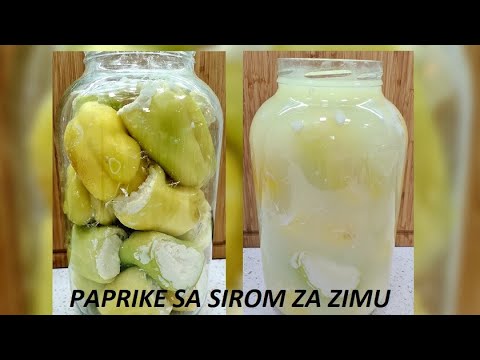 Video: Kako Kuhati Papriku Pečenu Sa Sirom