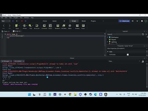 SCRIPTING BASICS EP 5 (While true do)
