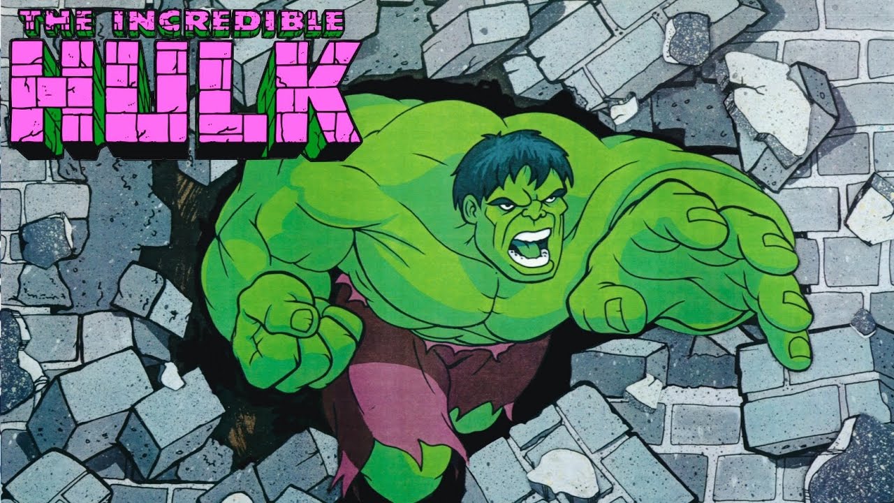 The Incredible Hulk The Animated Series Official Theme By Shuki Levy  NO SFX 1996
