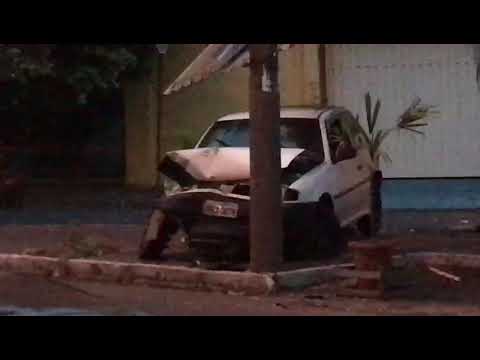 Acidente de trânsito na entrada de Mirassol