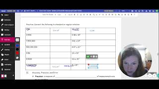 Scientific Notation & Percent Error