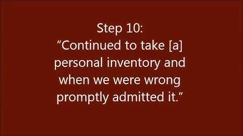 Safely ending your ongoing search for Character Defects in Twelve-step Programs: A.A., Al-Anon, etc.