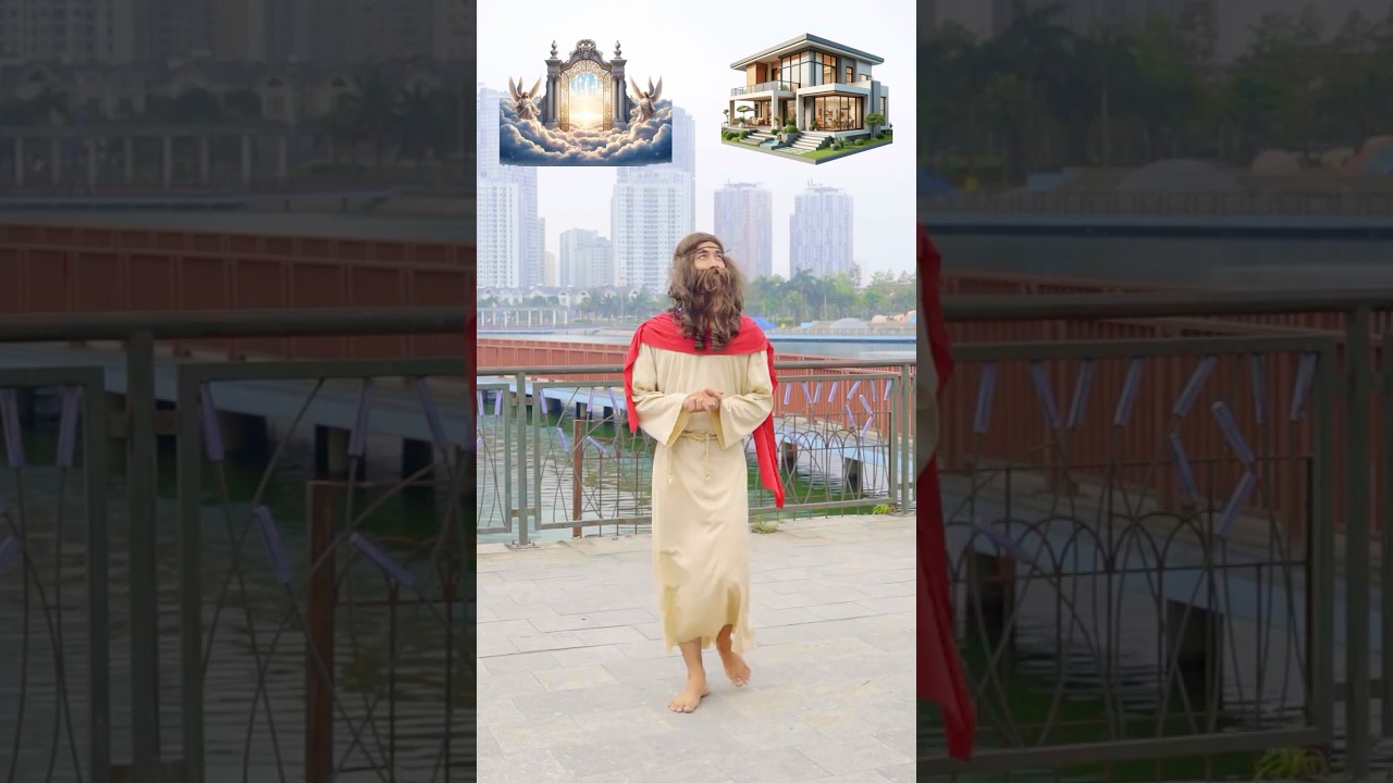 ⚽️🏆What If Jesus Had to Choose Between Messi and Ronaldo ⚽️🏆  