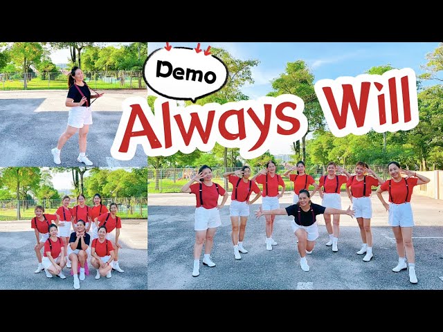 Always Will - Line Dance (Demo) #alwayswill class=