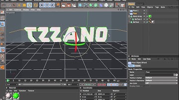 C4d Tutorial: More good looking text (VOICE TUTORIAL)--Super Easy!