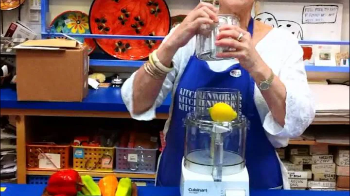 Cuisinart Food Processor Tutorial!
