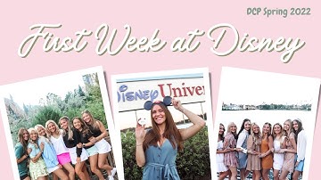 First Week on my DCP - Disney College Program 2022 // Check In, Room Tour, and Traditions