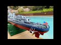 Lindberg LN212 1/125 Blue Devil Destroyer USS Melvin DD-680 RC Conversion (Part 1)