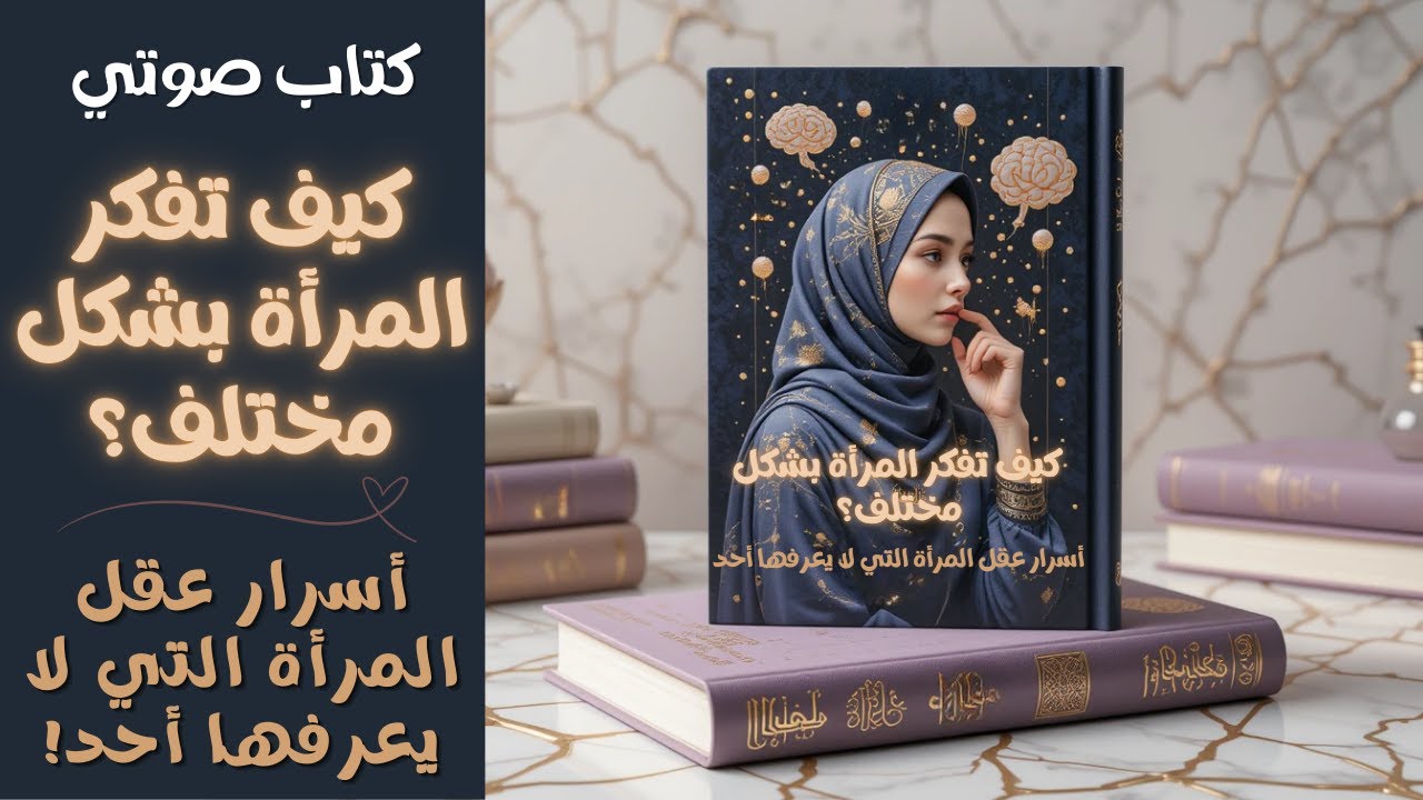 كتاب صوتي: كيف تفكر المرأة بشكل مختلف؟ أسرار عقل المرأة التي لا يعرفها أحد!