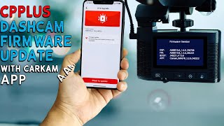 CPPLUS Dashcam OTA update using CarKam #app #cpplus #cpplusdashcam #boat #update
