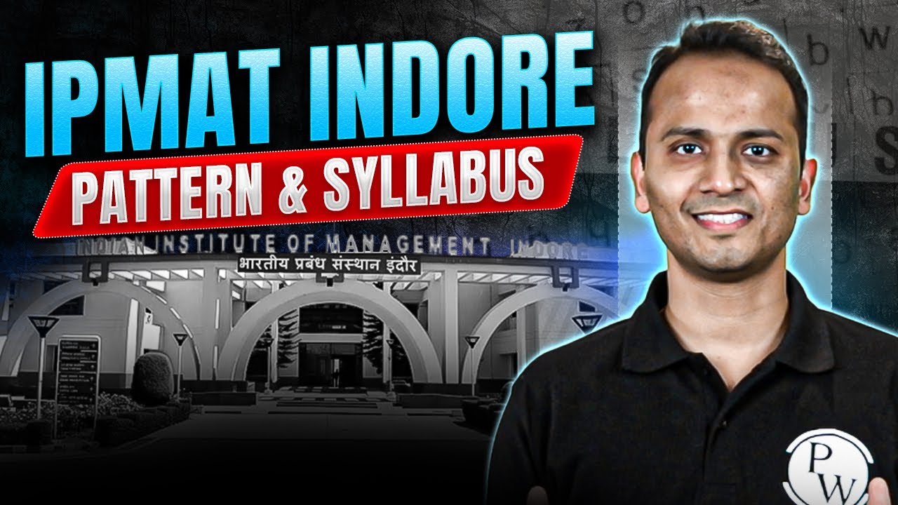 IPMAT Indore 2026 Syllabus & Section | IPMAT 2026 Preparation - YouTube