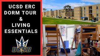 UCSD ERC Dorm Tour & Living Essentials
