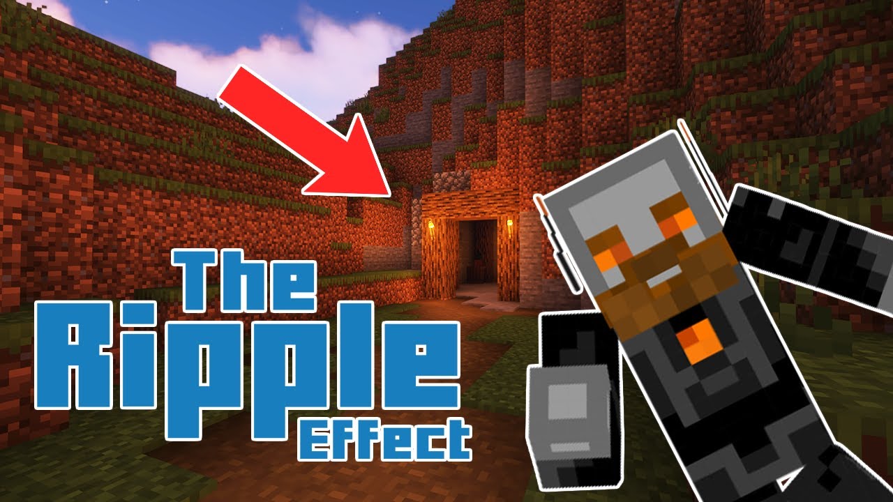 I Joined the Ripple Effect SMP! - Exploring Caves and Setting Up a Starter Base